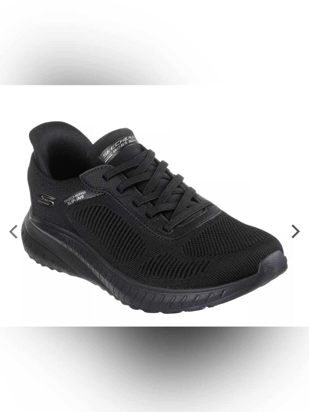 Skechers | BOBS Black Hands Free Slip-ins Sneakers in Size 8